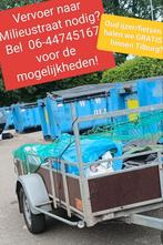 Vervoer naar milieustraat/ adres-adres