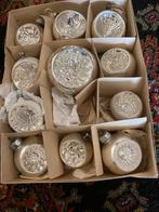 11 Besneeuwde Kerstballen Deuk, Diversen, Kerst, Ophalen of Verzenden