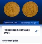 Philippines 5 centavos 1964, Ophalen, Buitenland, Munten