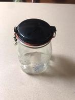 Weckpot merk Hermet SA Suisse , vintage., Ophalen of Verzenden, Gebruikt, Glas, Overige typen