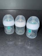 3 gloednieuwe Philips Avent flessen natural response 125 ml, Ophalen of Verzenden, Nieuw, Flessen- of potjesverwarmer