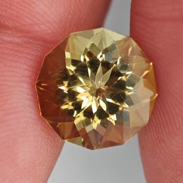 Limoen kwarts 5.83 karaat - Edelstenen beschikbaar voor biedingen