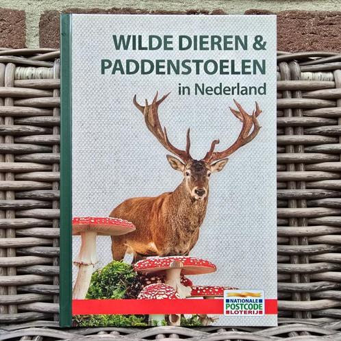 Nieuw! Boek Wilde dieren & paddenstoelen in Nederland, Boeken, Natuur, Nieuw, Ophalen of Verzenden