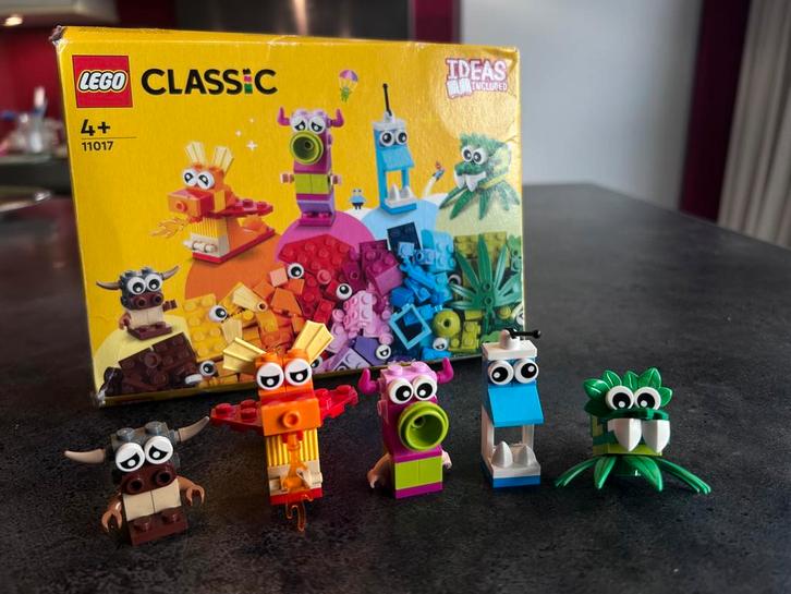 LEGO classic 11017 creatieve monsters, Kinderen en Baby's, Speelgoed | Duplo en Lego, Zo goed als nieuw, Ophalen of Verzenden