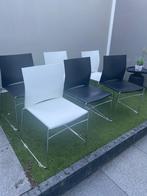 6 stuks vintage draadstalen stoelen, Ophalen, Overige kleuren, Vintage, Zo goed als nieuw