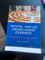 Patricia Wiebinga - Profiel van de Nederlandse overheid, Boeken, Ophalen of Verzenden, Patricia Wiebinga, Zo goed als nieuw
