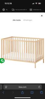 SNIGLAR bed Ikea met matras, beuken, 60x120 cm, Kinderen en Baby's, Babywiegjes en Ledikanten, Ophalen, Zo goed als nieuw, Ledikant