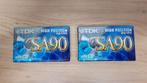 2 x TDK SA90 Cassettes *NIEUW*, Overige genres, Nieuw in verpakking, Onbespeeld, Verzenden