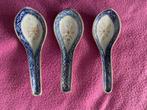 3 chinese lepels soeplepels, Huis en Inrichting, Keuken | Bestek, Ophalen of Verzenden, Gebruikt