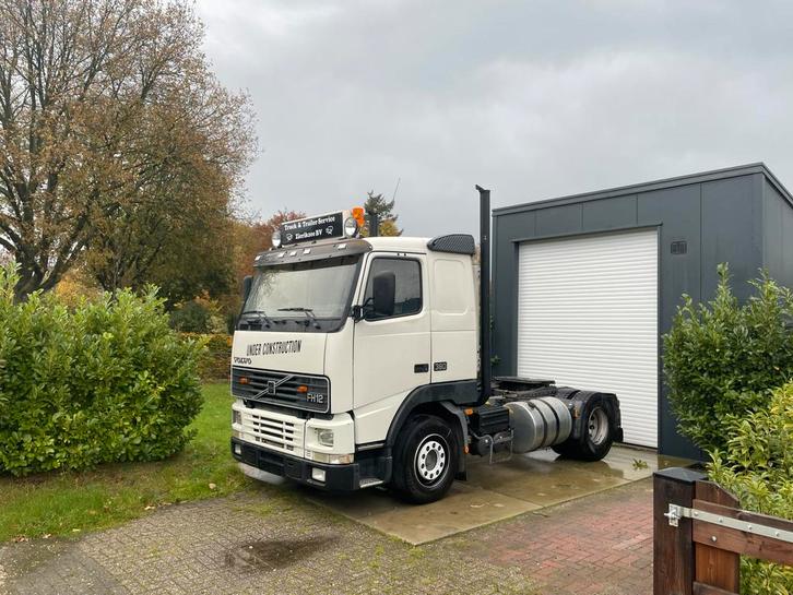 Volvo FH12-380 / 2000 / 870.000 km, Auto's, Vrachtwagens, Bedrijf, Diesel, Euro 2, Handgeschakeld, Wit, Grijs, Stof, Ophalen