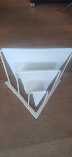 Vintage Design Lectuurbak Jaren 70 - Wit Metaal, Huis en Inrichting, Ophalen of Verzenden, Gebruikt