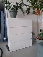Witte Malm ladekast, 100x80x48., Huis en Inrichting, Kasten | Ladekasten, 5 laden of meer, Ophalen, Gebruikt, 25 tot 50 cm