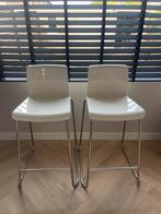 Barkrukken Ikea Glenn 2 stuks, Huis en Inrichting, Barkrukken, 2 krukken, Ophalen, Zo goed als nieuw, 60 tot 90 cm