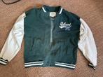 Varsity jacket baseball jack pull & bear S, Ophalen of Verzenden, Zo goed als nieuw, Groen, Maat 36 (S)