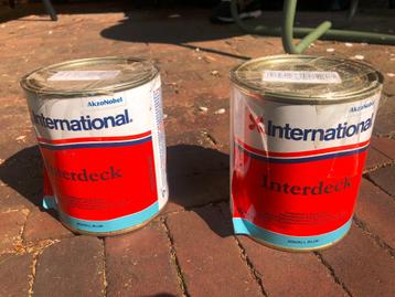 International Interdeck dekverf - Squall Blue 923, 2 x 750ml beschikbaar voor biedingen
