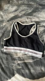 calvin klein topje bovenstukje zwart maat l, Ophalen of Verzenden, Zwart, BH