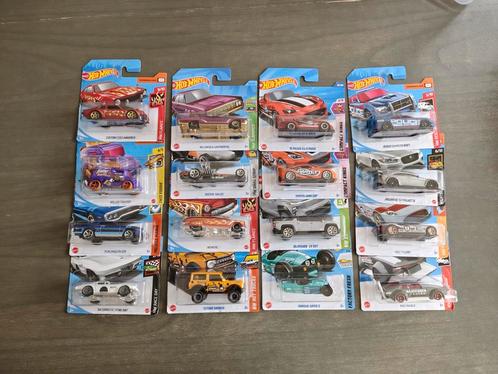 16 Hot Wheels (nieuw), Kinderen en Baby's, Speelgoed | Speelgoedvoertuigen, Nieuw, Ophalen of Verzenden