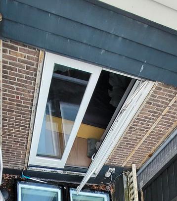 openslaande buiten deuren (massief) incl kozijn 230 x 170 xm beschikbaar voor biedingen