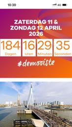 Gezocht kaartje voor #de mooiste NN marathon Rotterdam, Tickets en Kaartjes, Eén persoon