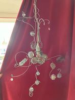 Bijzondere oude hanglamp met glazen  “knikkers”, Gebruikt, Ophalen of Verzenden