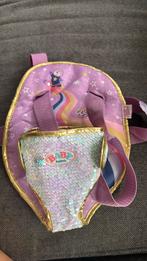 BabyBorn Draagzak en Unicorn pak, Kinderen en Baby's, Speelgoed | Poppen, Ophalen of Verzenden, Zo goed als nieuw, Babypop