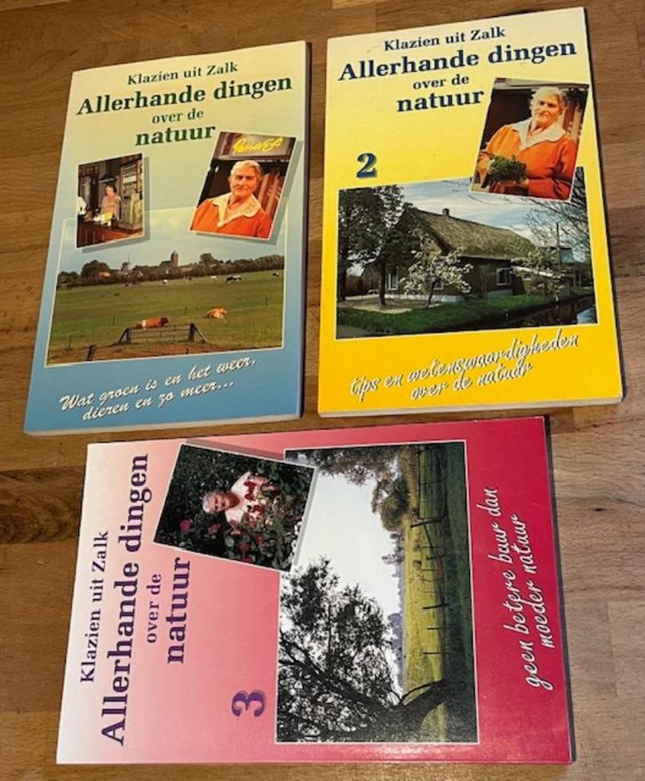 Klazien uit Zalk. Allerhande dingen over de natuur 1.2.3.'90, Boeken, Gezondheid, Dieet en Voeding, Zo goed als nieuw, Kruiden en Alternatief
