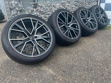 22 inch AUDI SQ7 Q7 velgen origineel 5x112 + hankook Q8 RSQ8 beschikbaar voor biedingen