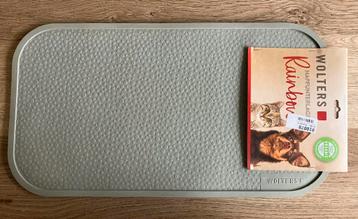 Wolters voerbak waterbak onderlegger 100% natuurrubber NIEUW beschikbaar voor biedingen