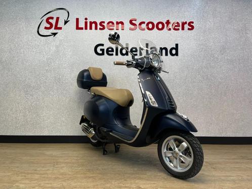 Vespa Primavera 125cc Blue Matt Energigo 2017, Motoren, Motoren | Piaggio, Particulier, Scooter, 11 kW of minder, 1 cilinder, Minimaal motorrijbewijs A1