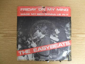 THE EASYBEATS    FRIDAY ON MY MIND / MADE MY BED: GONNA LIE  beschikbaar voor biedingen
