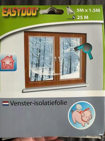 Raamisolatie 5 m x 1,5 m beschikbaar voor biedingen