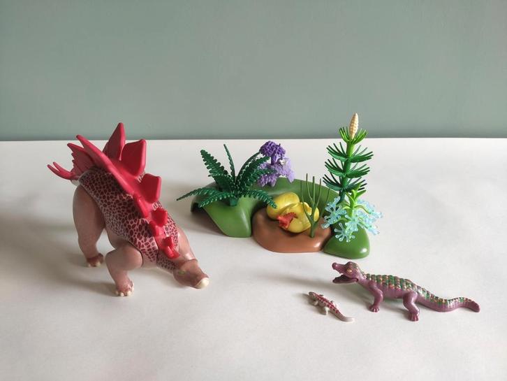 Playmobil Stegosaurus met eieren – 5232, Kinderen en Baby's, Speelgoed | Playmobil, Zo goed als nieuw, Ophalen of Verzenden