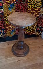 Houten plantentafeltje 60 H / 31 O Bijzet Planten Tafeltje, Ophalen, Minder dan 45 cm, Minder dan 55 cm, Gebruikt