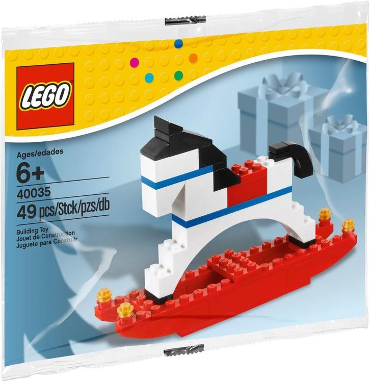 40035 - Seasonal: Rocking Horse, Kinderen en Baby's, Speelgoed | Duplo en Lego, Nieuw, Lego, Complete set, Verzenden