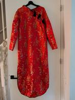 Rode Chinese Stijl Jurk - Maat 46/48 (XL), Kleding | Dames, Jurken, Maat 46/48 (XL) of groter, Ophalen of Verzenden, Onbekend