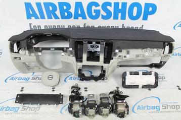 Airbag set - Dashboard zwart wit Volvo V90 (2016-heden) beschikbaar voor biedingen