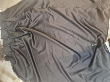 Gordijnen totaal 238cm x 146cm in 2 delen Kleur zwart  beschikbaar voor biedingen