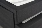 *SUPERDEAL* Elektrische Boxspring King 180 x 200 Zwart/Antra, Huis en Inrichting, Zwart, Ophalen of Verzenden, 180 cm, 200 cm