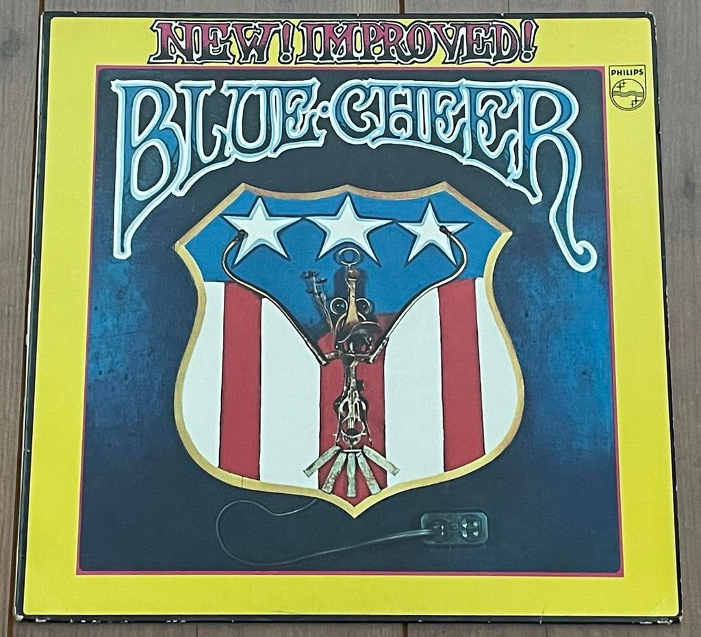 Blue Cheer - New! Improved! Blue Cheer lp / Germany, '69, Ophalen of Verzenden, Gebruikt, 12 inch, Poprock