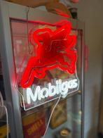 Vintage Mobilgas Neon Reclamebord, Ophalen, ., Lichtbak of (neon) lamp, Zo goed als nieuw