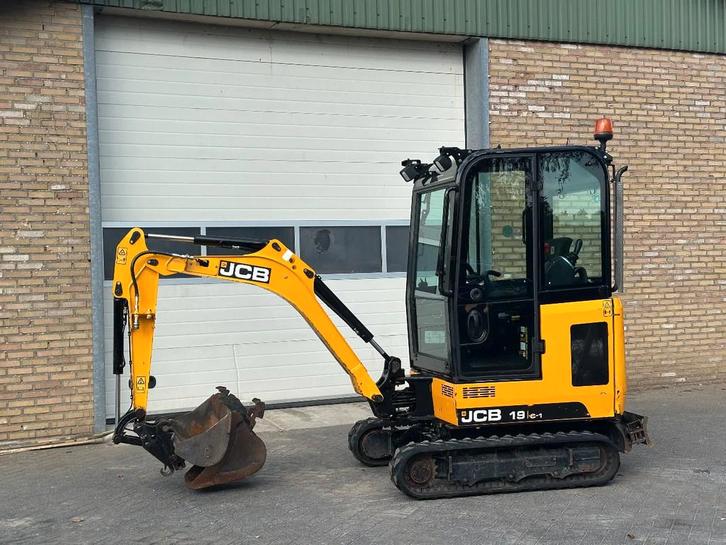 JCB 19C-1 (bj 2019), Zakelijke goederen, Machines en Bouw | Kranen en Graafmachines, Graafmachine