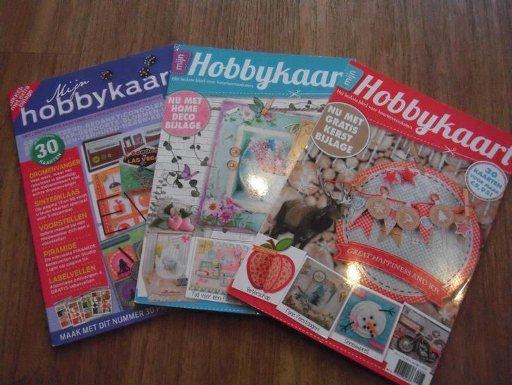 Mijn hobbykaart 3D boeken, Hobby en Vrije tijd, Kaarten | Zelf maken, Nieuw, Overige typen, Overige thema's, Ophalen of Verzenden