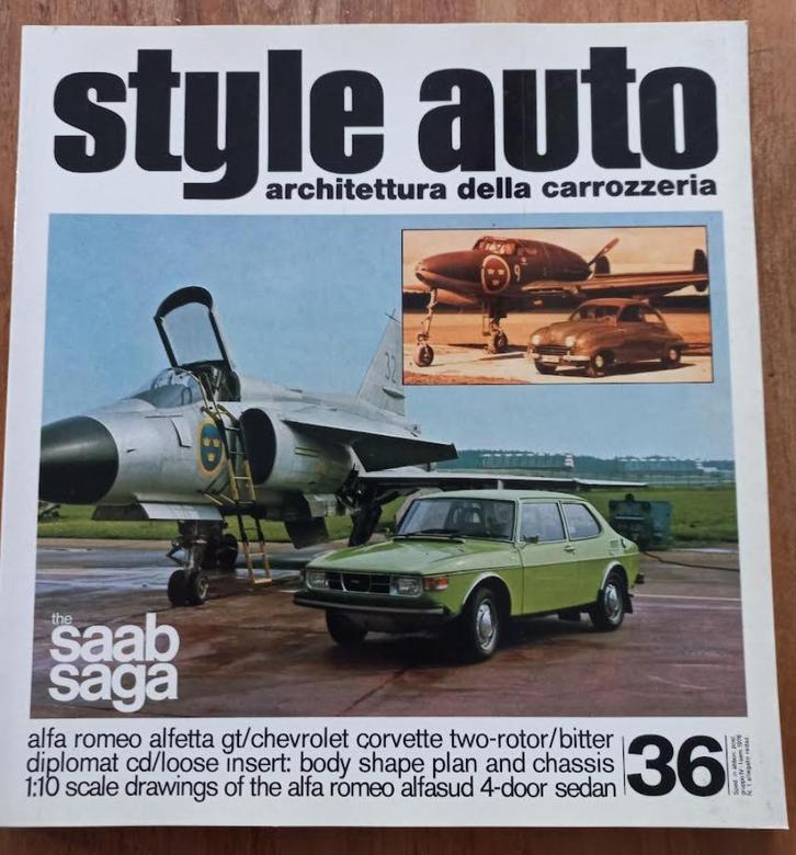 SAAB Saga.- Style Auto #36, Boeken, Auto's | Boeken, Zo goed als nieuw, Algemeen, Ophalen of Verzenden