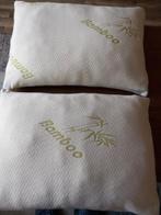 2 x bamboe kussens., Ophalen, Nieuw