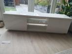 GRATIS hoogglanswit tv meubel, Huis en Inrichting, Kasten | Televisiemeubels, Ophalen, Gebruikt, 150 tot 200 cm, Minder dan 100 cm