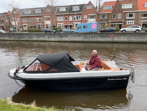 Elektrische Sloep uit 2022 in topconditie, Watersport en Boten, Motorboten en Motorjachten, Zo goed als nieuw, Polyester, Tot 6 meter