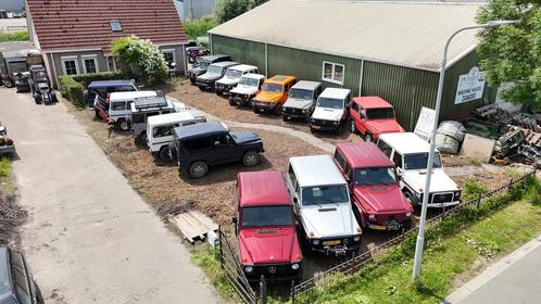 Diverse (belastingvrije) Mercedes G-klasses op voorraad, Auto's, Oldtimers, Bedrijf, 4x4, Trekhaak, Mercedes-Benz, SUV of Terreinwagen