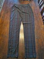 Plus Basics travelstof ruit broek leggings, maat 46, Zwart, Maat 46/48 (XL) of groter, Ophalen of Verzenden, Zo goed als nieuw