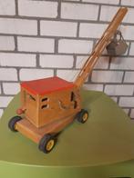 Houten Hijskraan Dragline., Ophalen, Gebruikt