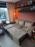 Gebruikte, goed functionerende slaapbank, Huis en Inrichting, Banken | Bankstellen, Ophalen, Gebruikt, Hoekbank, Driepersoons